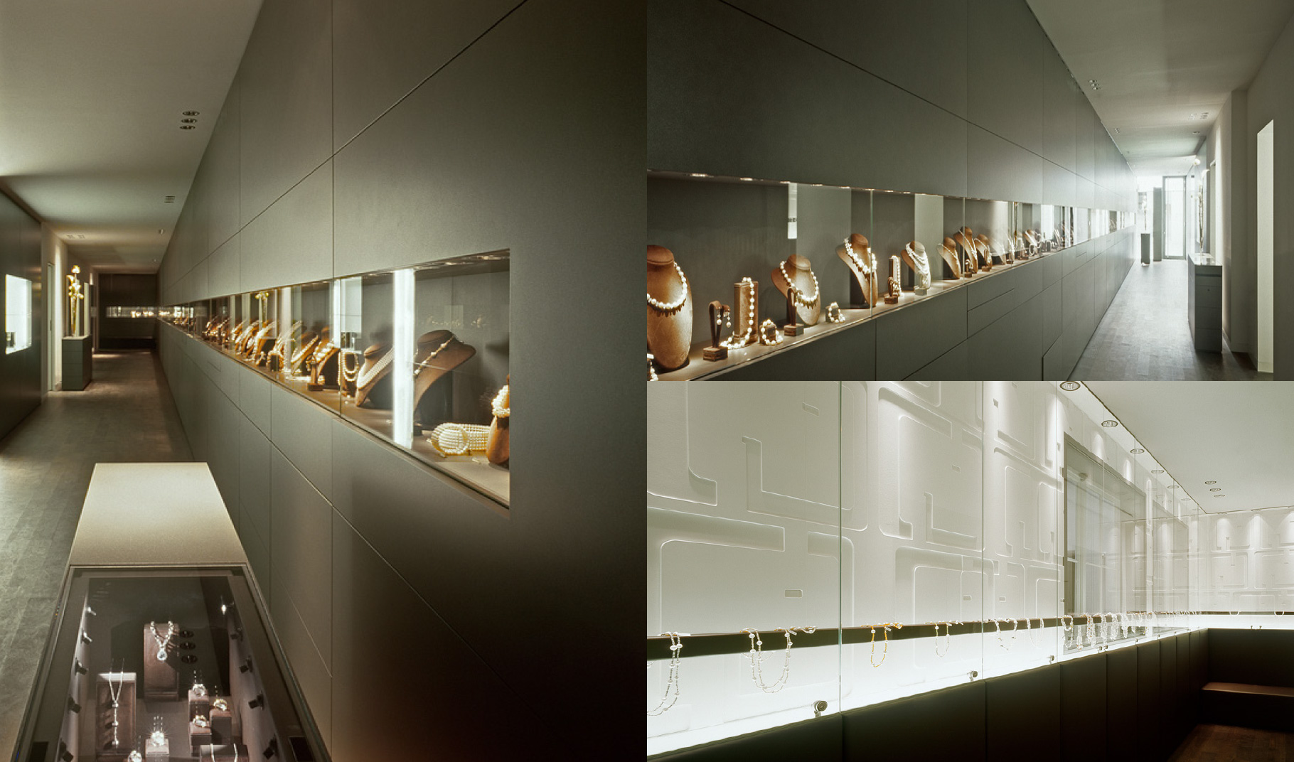 JUWELIER NEDOLUHA : WIEN - VITRINENBELEUCHTUNG