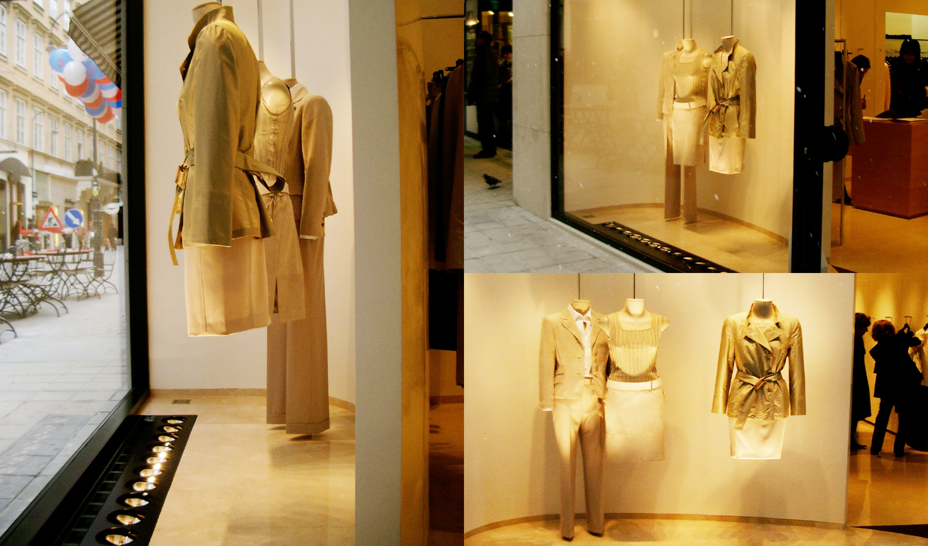 AKRIS : WIEN - SCHAUFENSTERBELEUCHTUNG