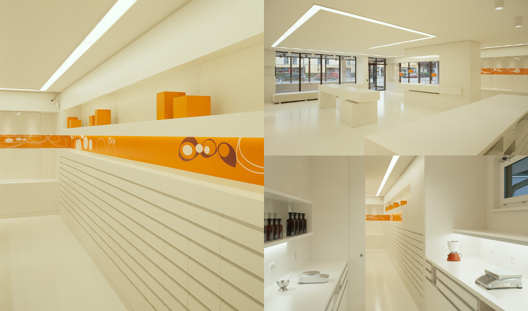 AMEISAPOTHEKE : WIEN - INNENRAUMBELEUCHTUNG